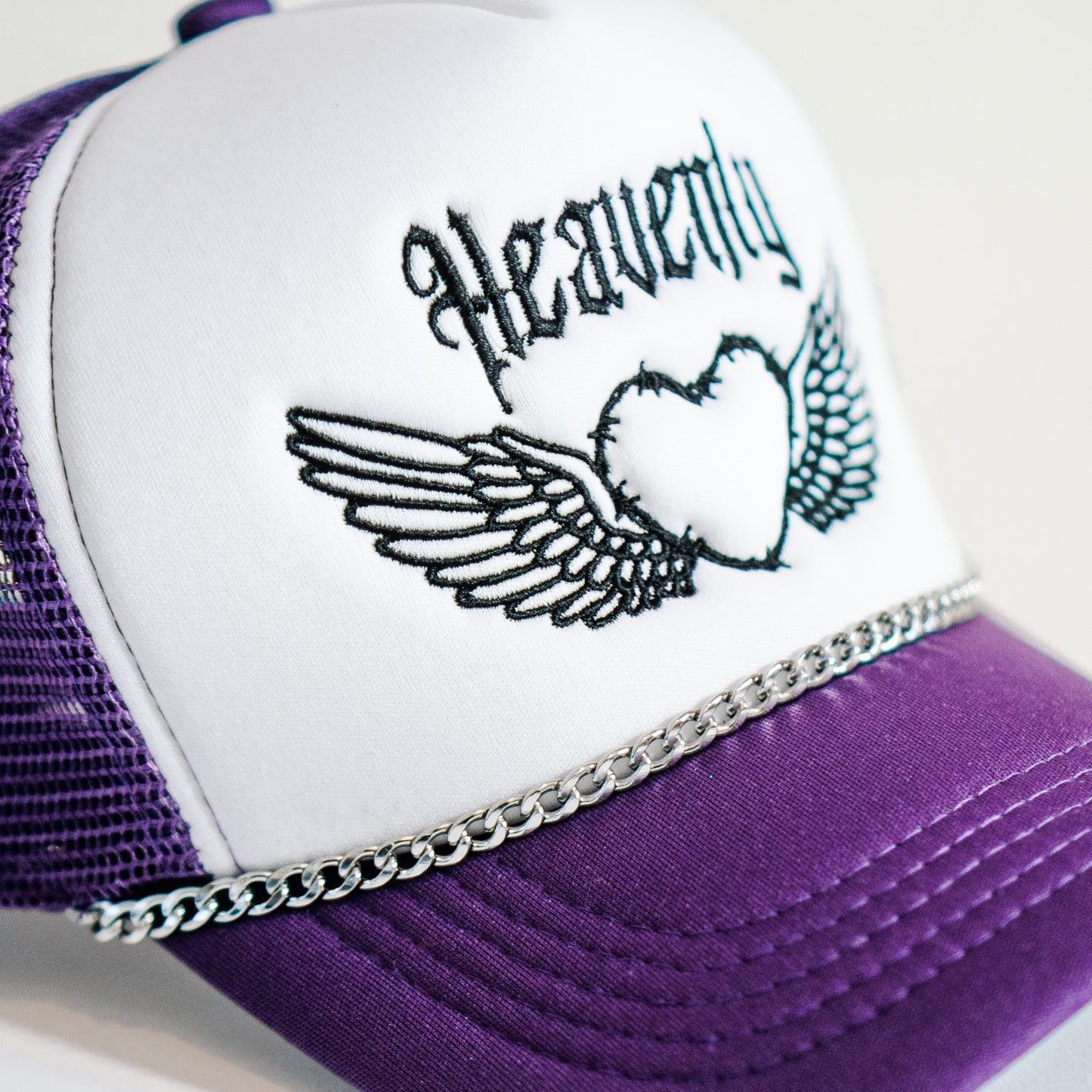 Purple Heavenly Trucker Hat