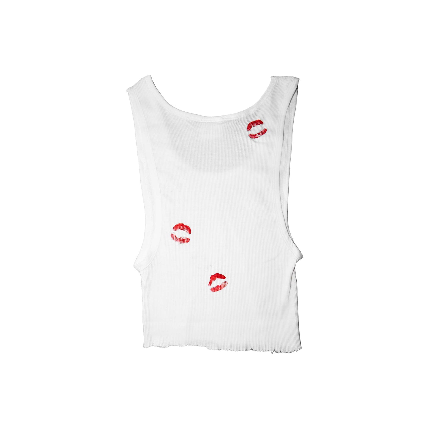 Cropped Kiss Tank Top