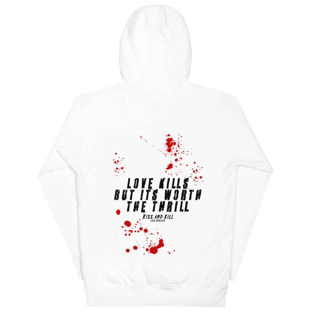 Love kills hoodie sale